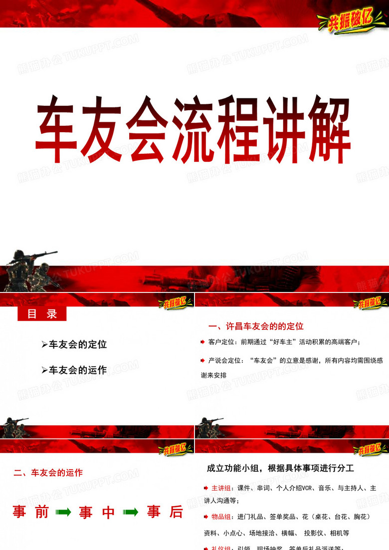 车友会操作手册PPT
