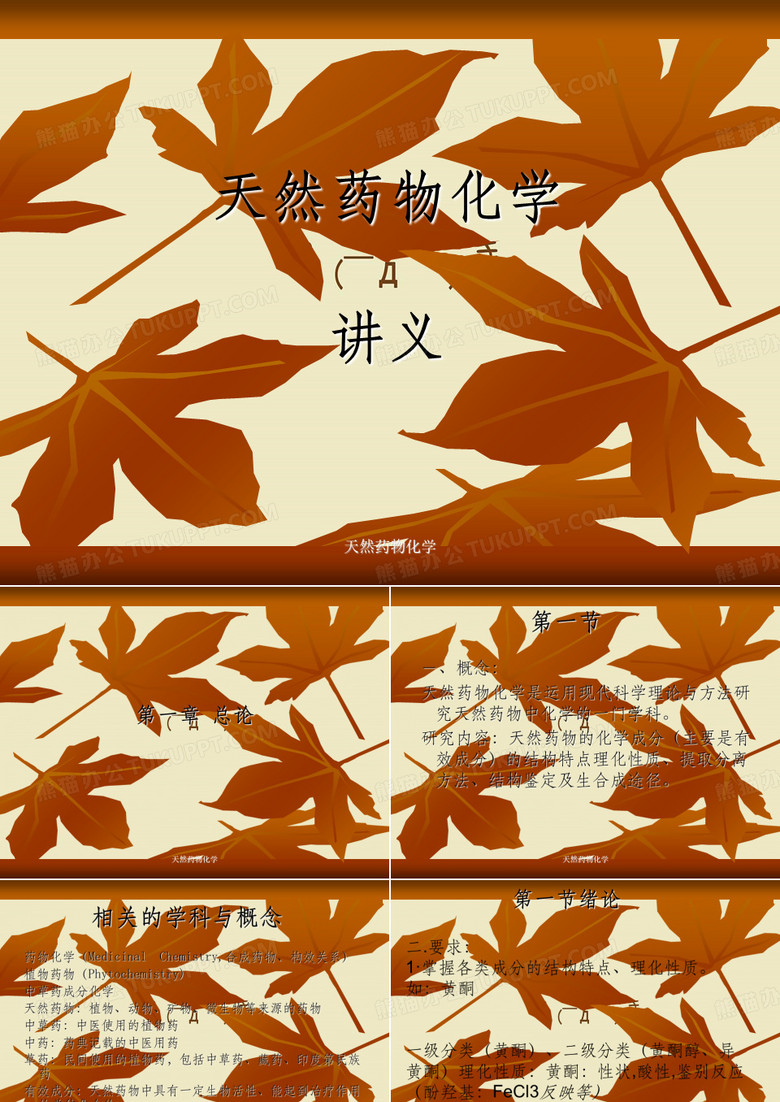 天然药物化学