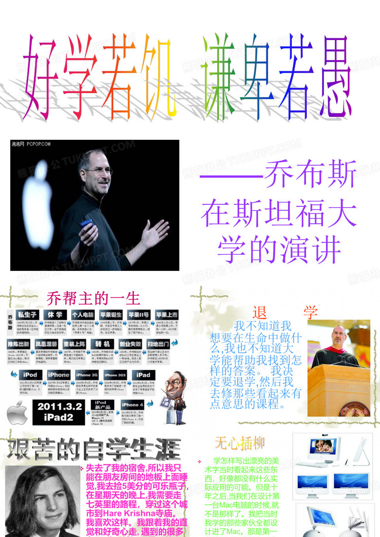乔布斯的演讲