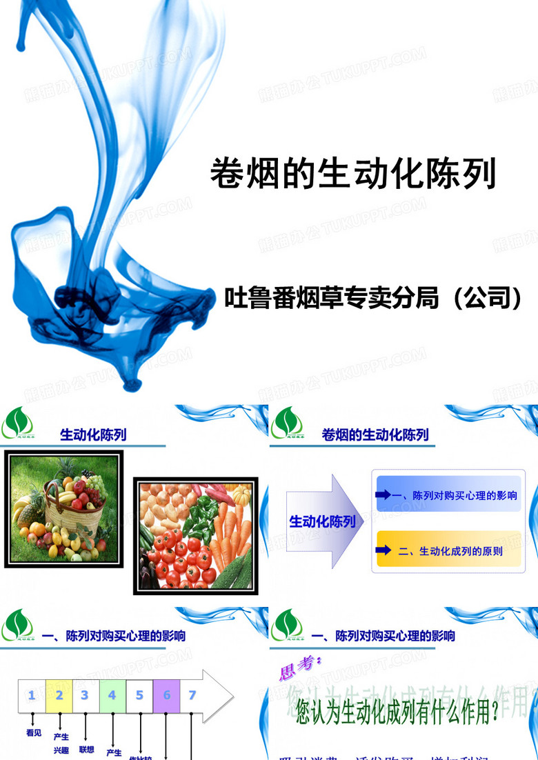 卷烟的生动化陈列