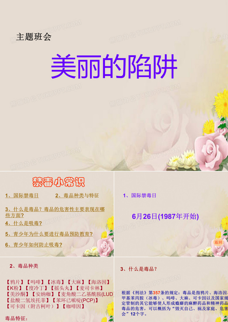 《美丽的陷阱》PPT