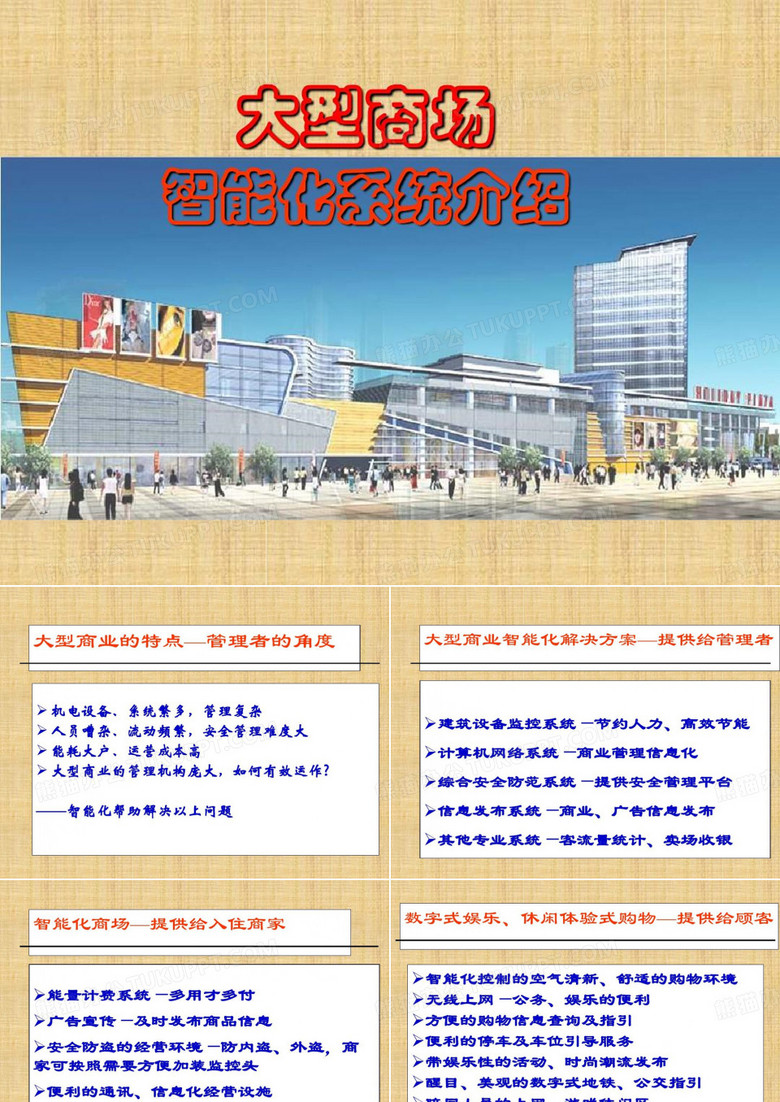 大型商場(chǎng)智能化系統(tǒng)設(shè)計(jì)介紹精編版共40頁(yè)