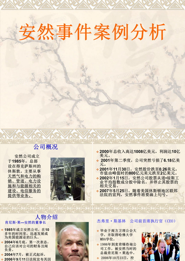 安然事件案例
