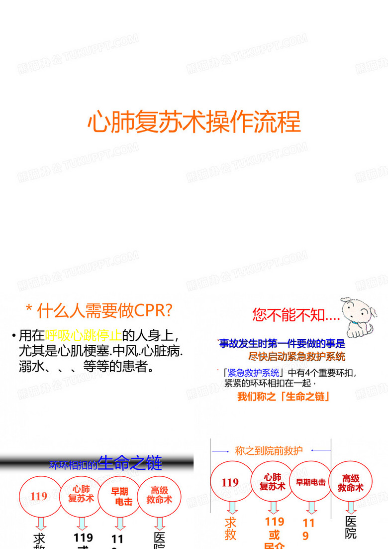 心肺复苏术操作流程