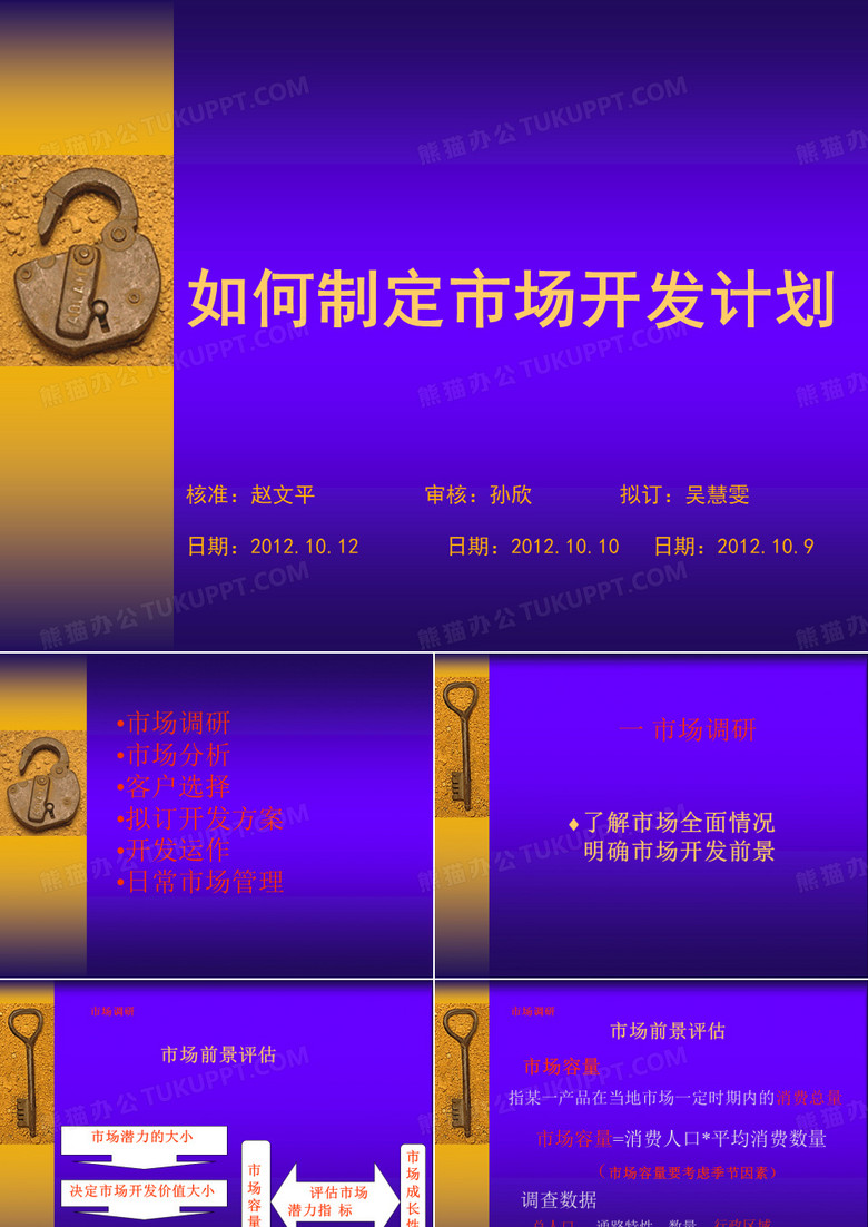 如何制定市场开发计划