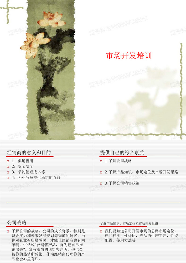 市场开发培训