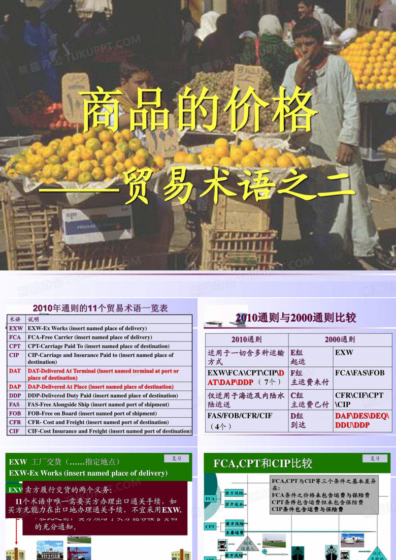 贸易术语2(水运与贸易术语选择