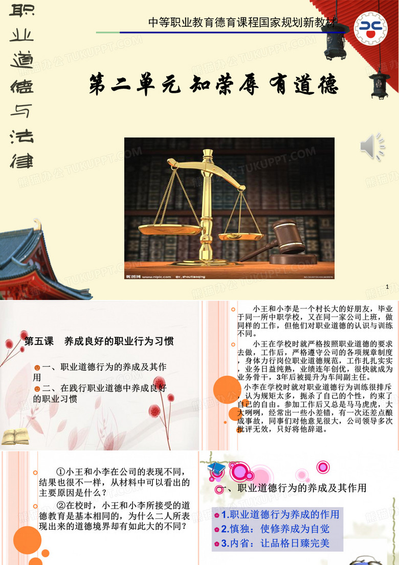 养成良好的职业行为习惯