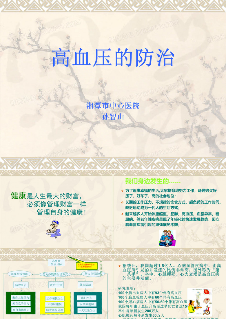 高血压的防治健康宣教