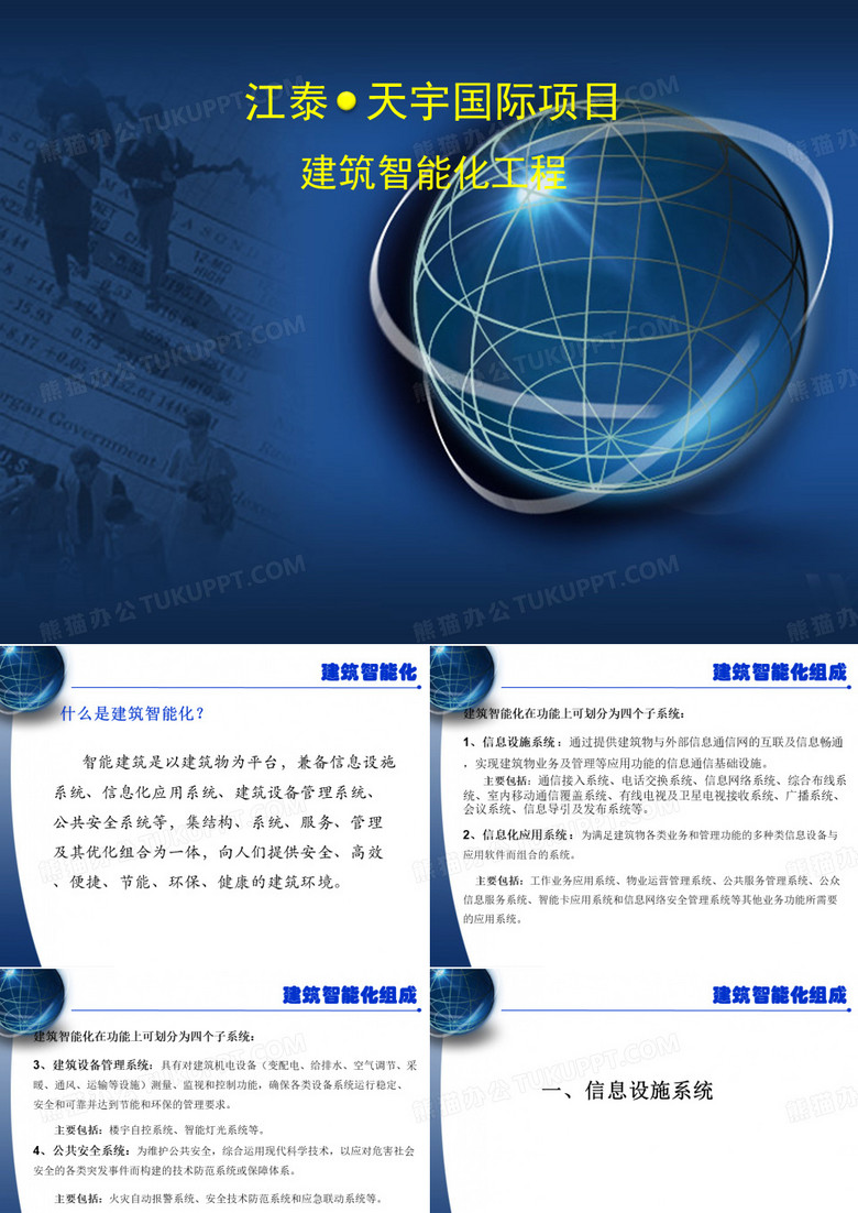 某地產(chǎn)項目智能化系統(tǒng)介紹