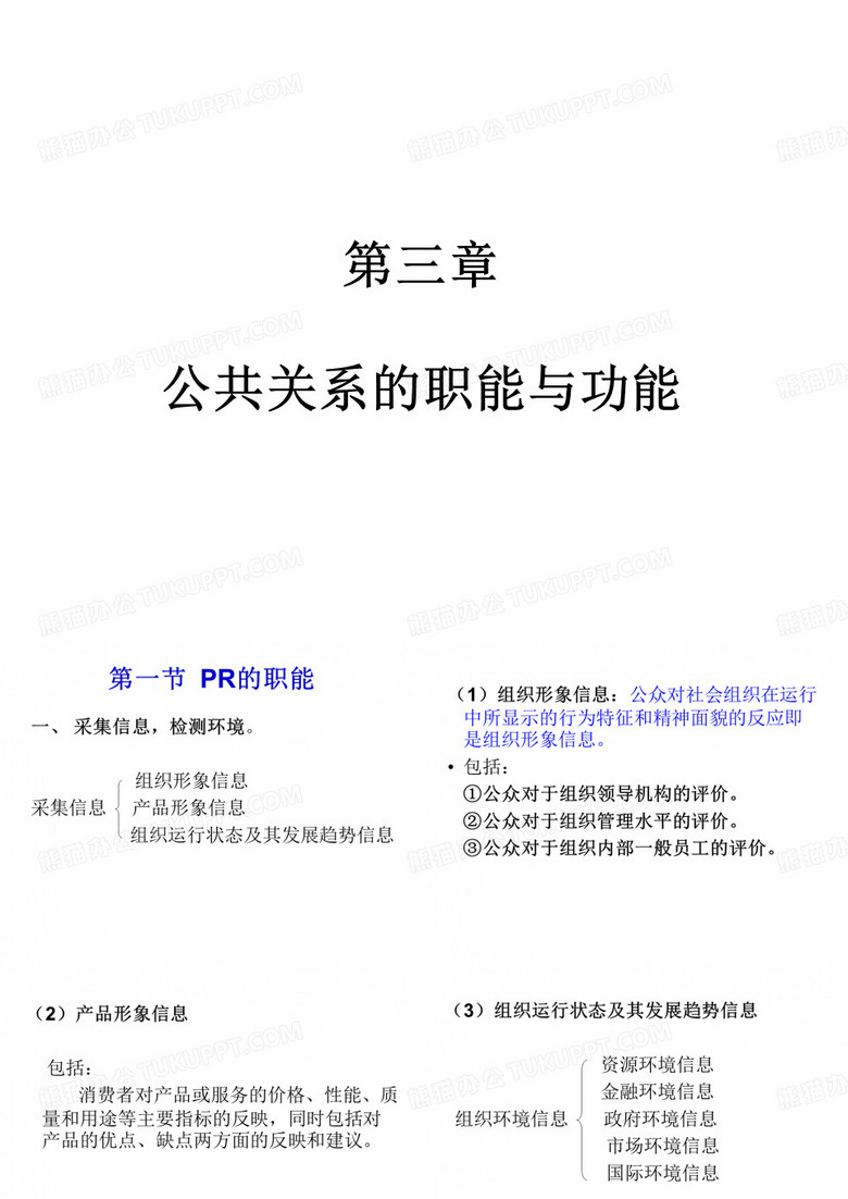 PR的职能与功能