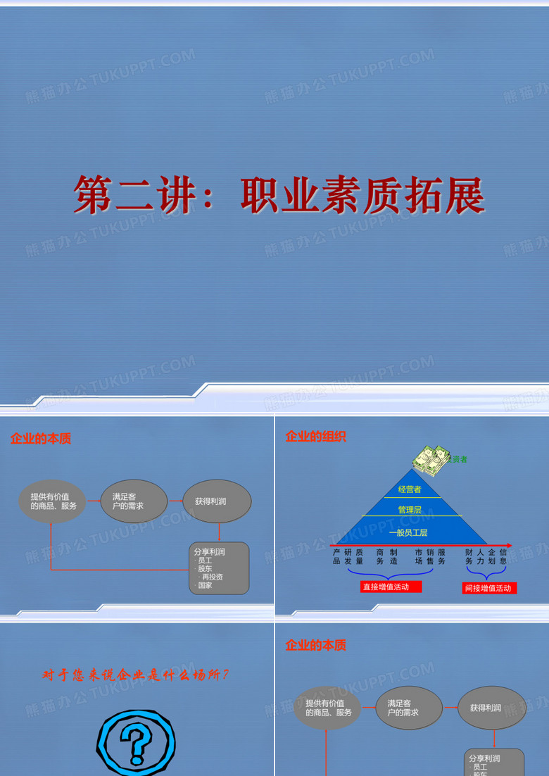 职业素质拓展