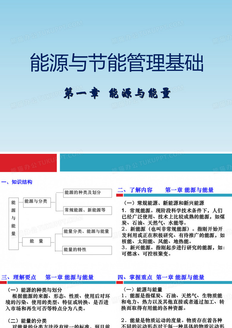能源管理师考试培训-能源与节能管理基础