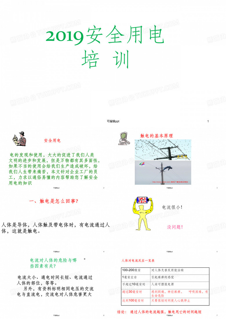 工厂安全用电培训资料