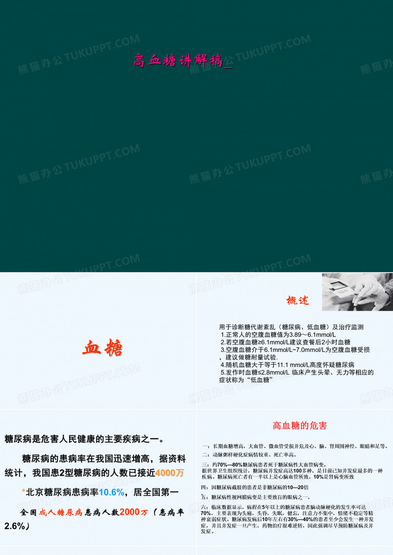 高血糖讲解稿_