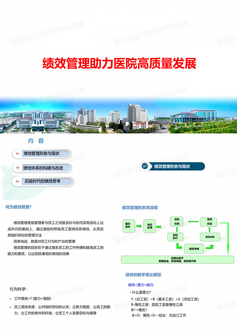 绩效管理助力医院高质量发展