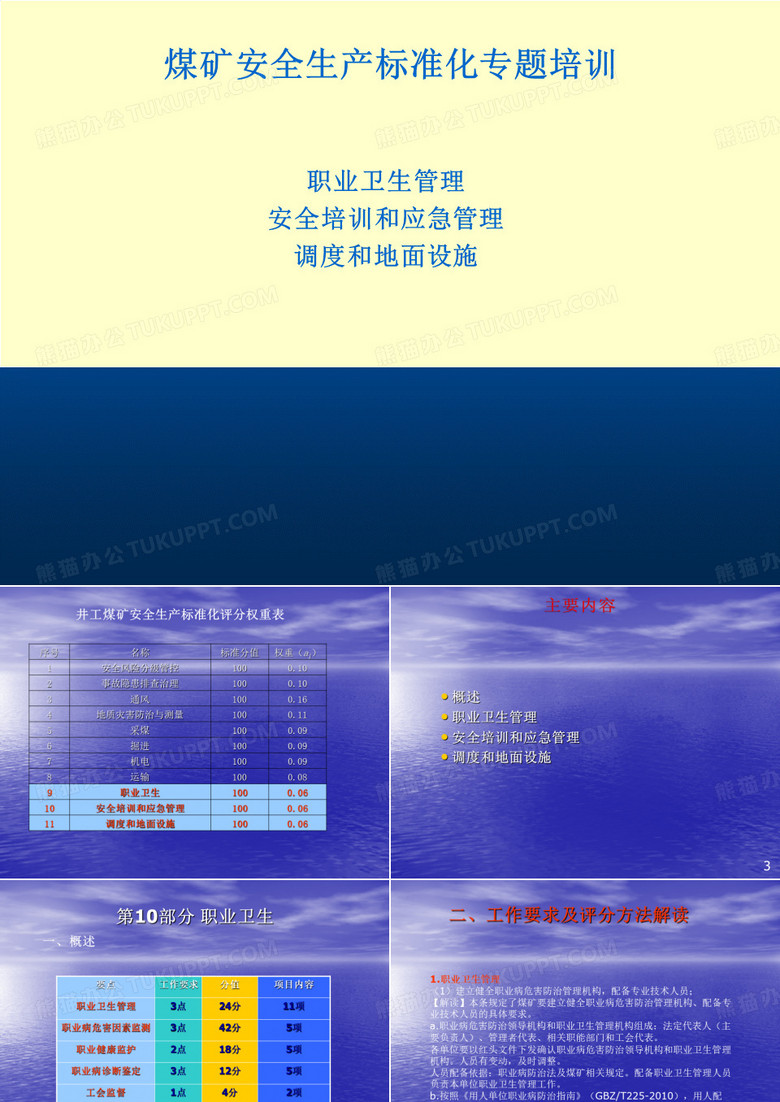 煤矿安全生产标准化
