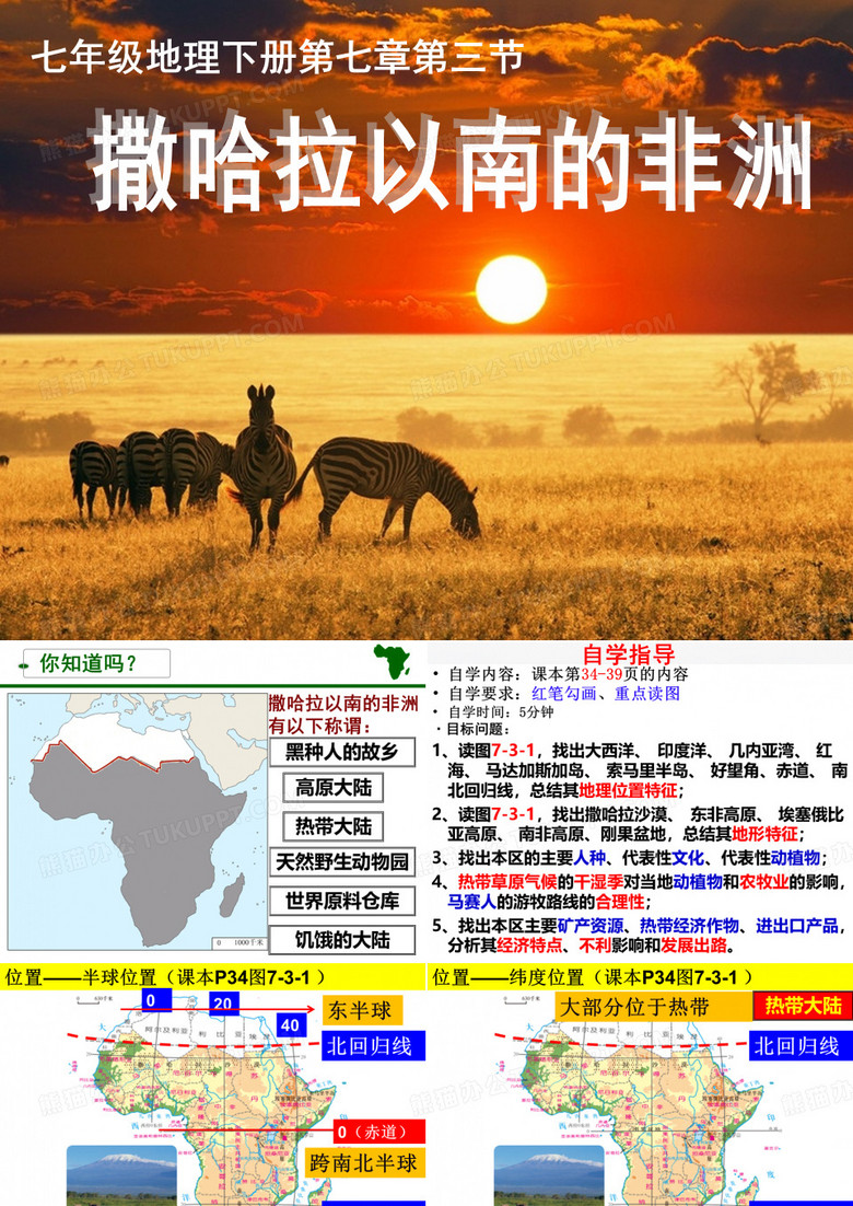 撒哈拉以南的非洲