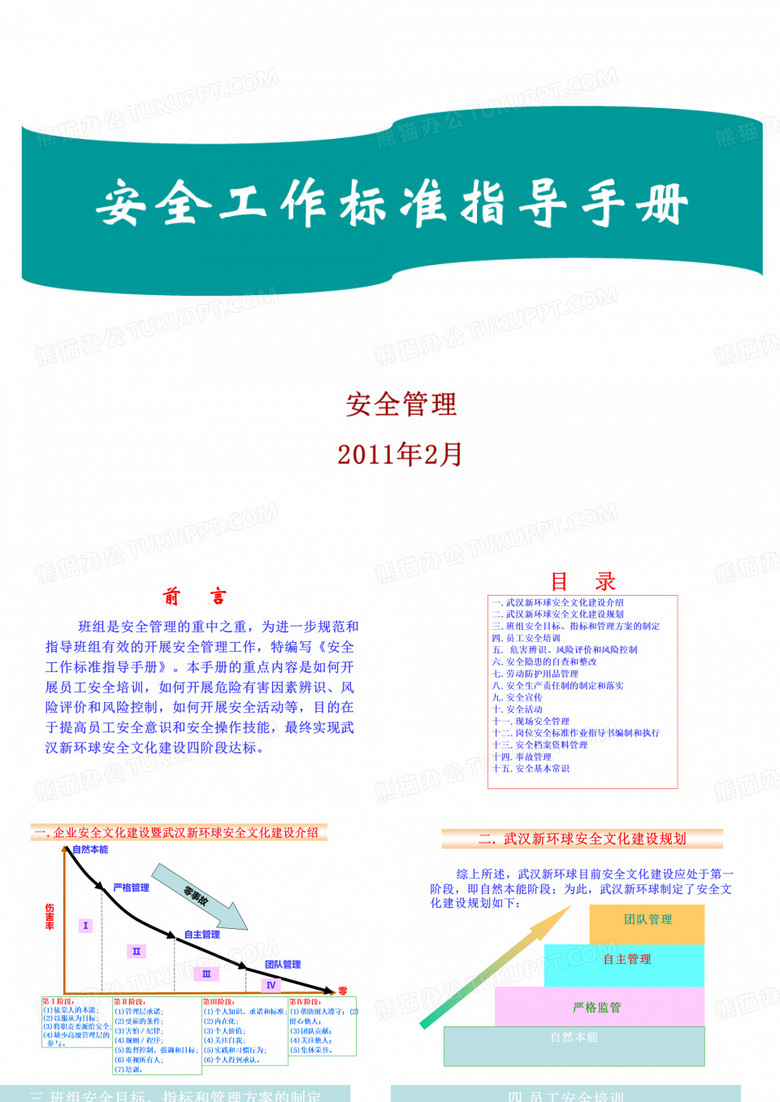 安全工作标准指导手册