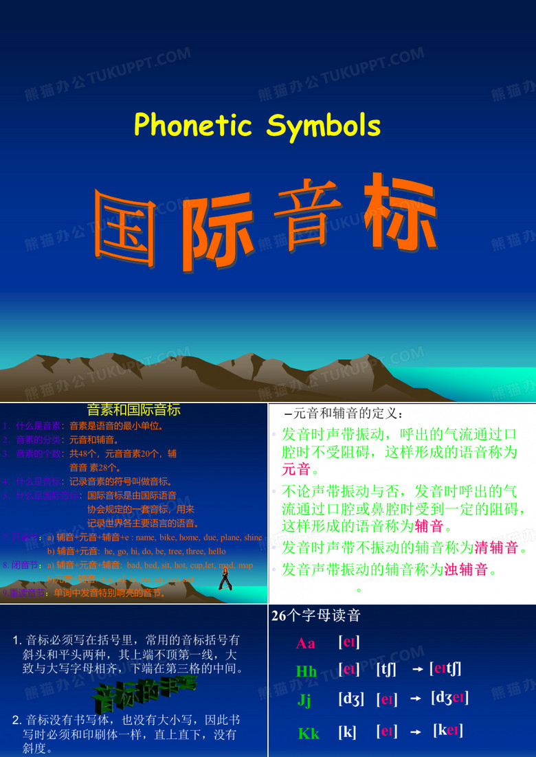 国际音标教学课件