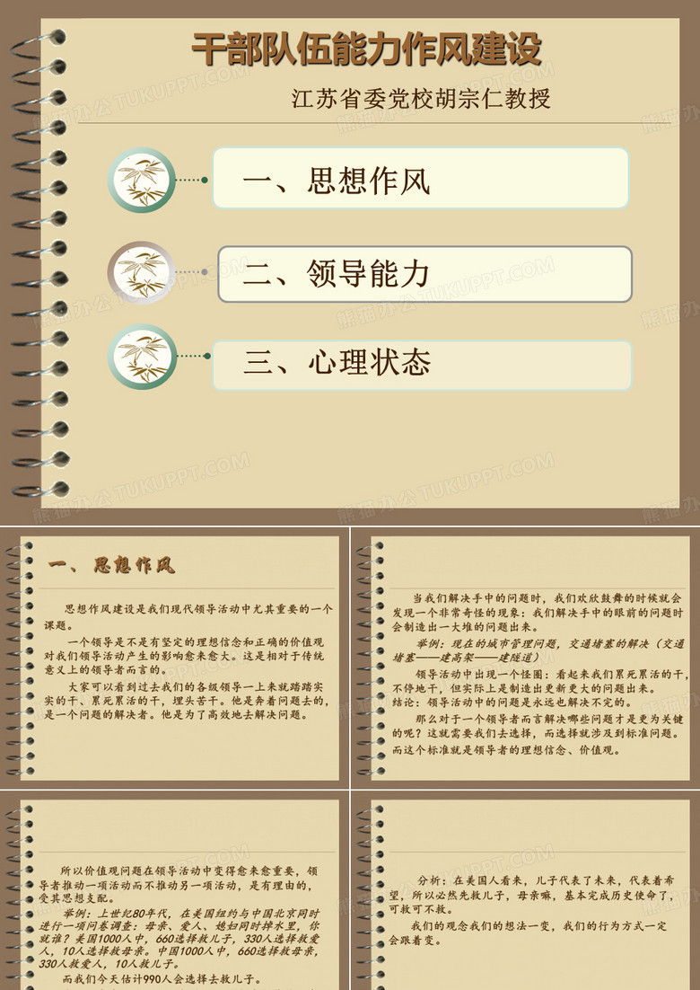 干部队伍能力作风建设