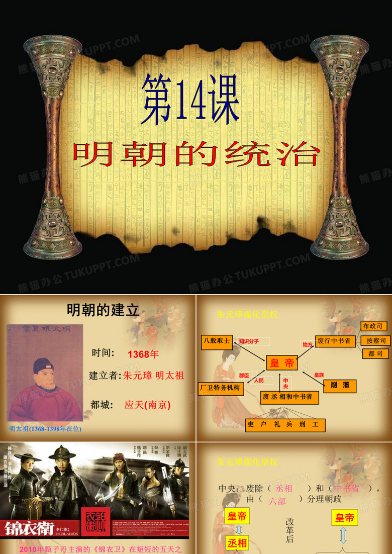 初中历史_明朝的统治ppt81