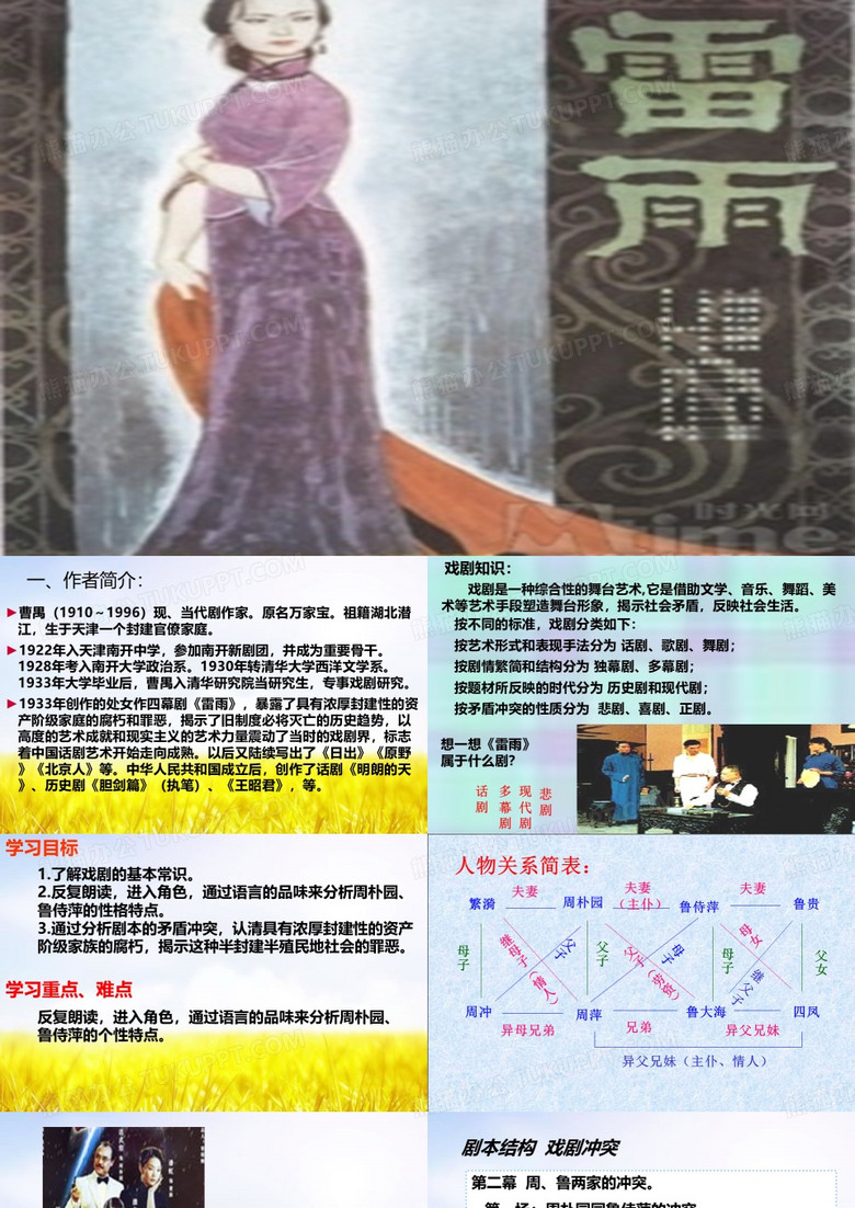 《雷雨》 曹禺