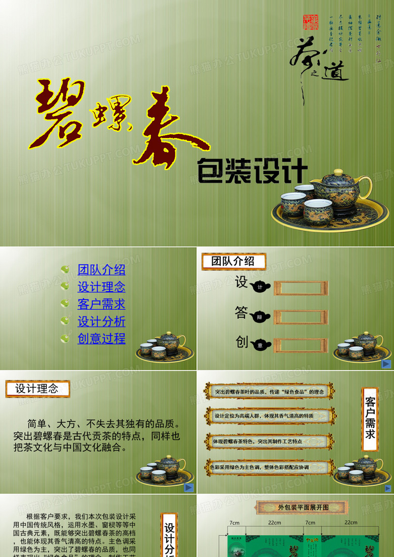 茶叶包装设计说明