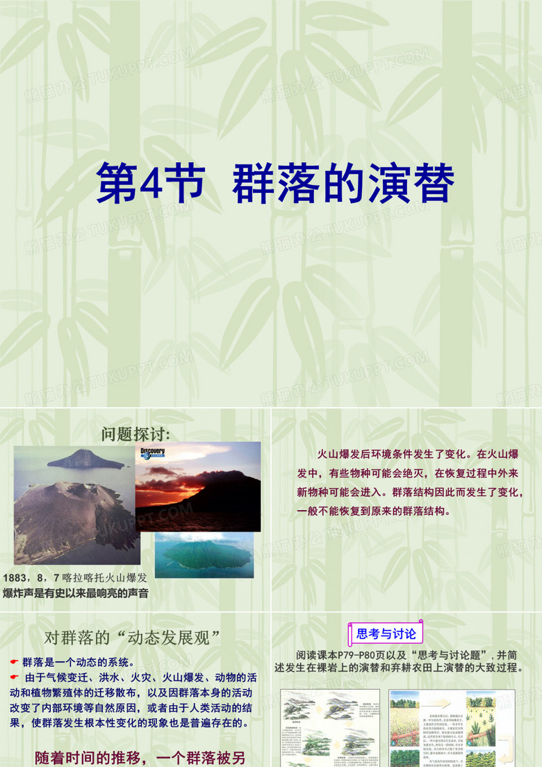 群落的演替