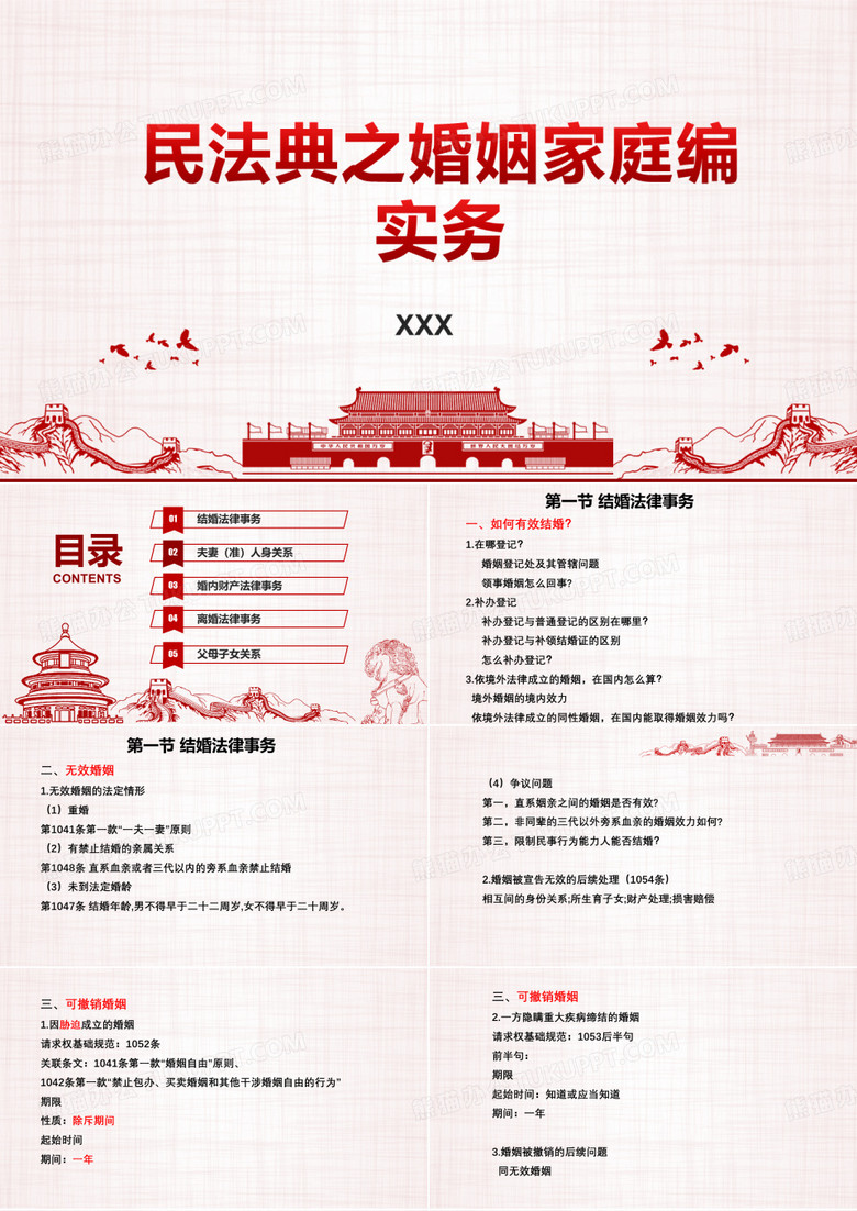 民法典-婚姻家庭编实务