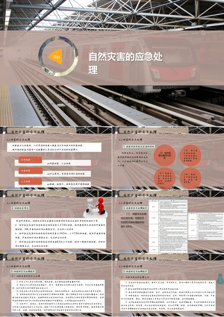自然灾害的应急处理