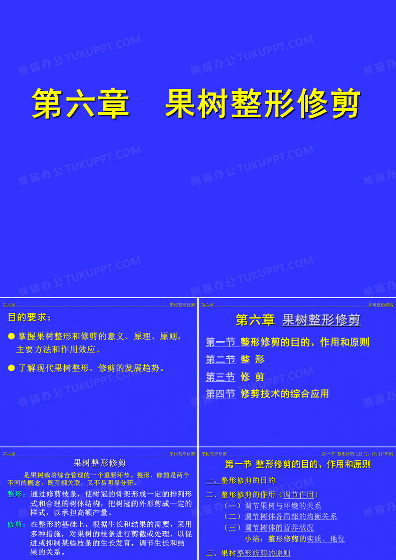 6 果树栽培学 四川农业大学