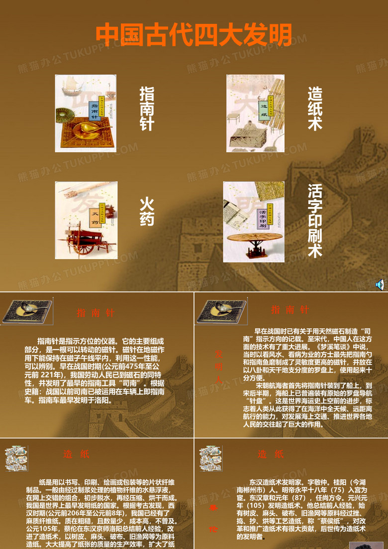 中国古代四大发明