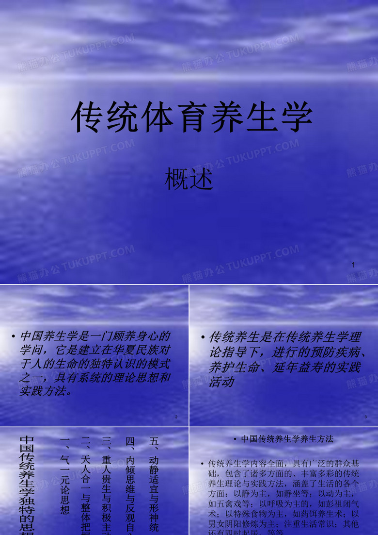 传统体育养生学