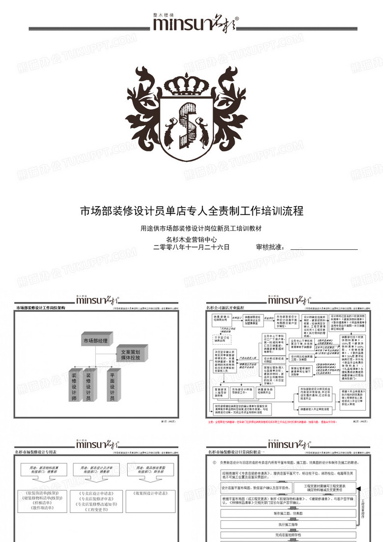 市场部装修流程