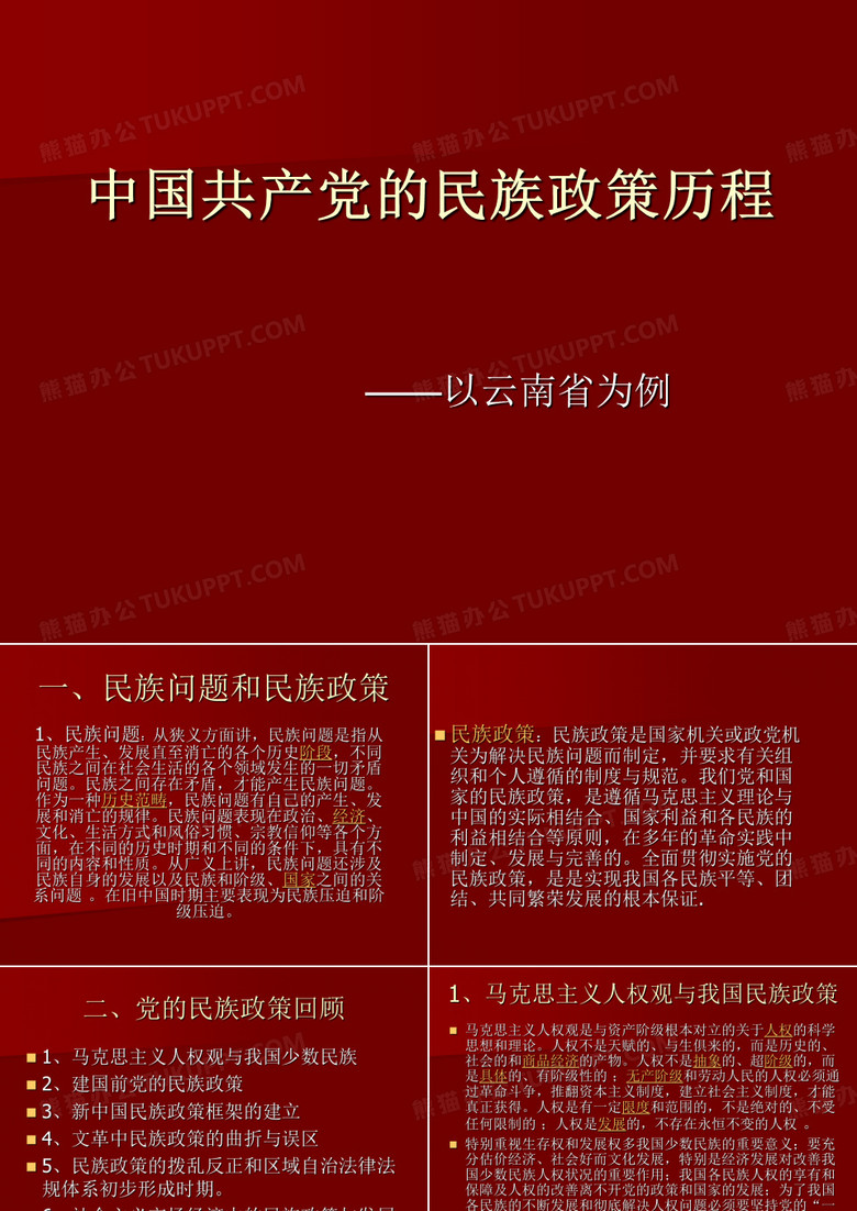 党的民族政策-云南省
