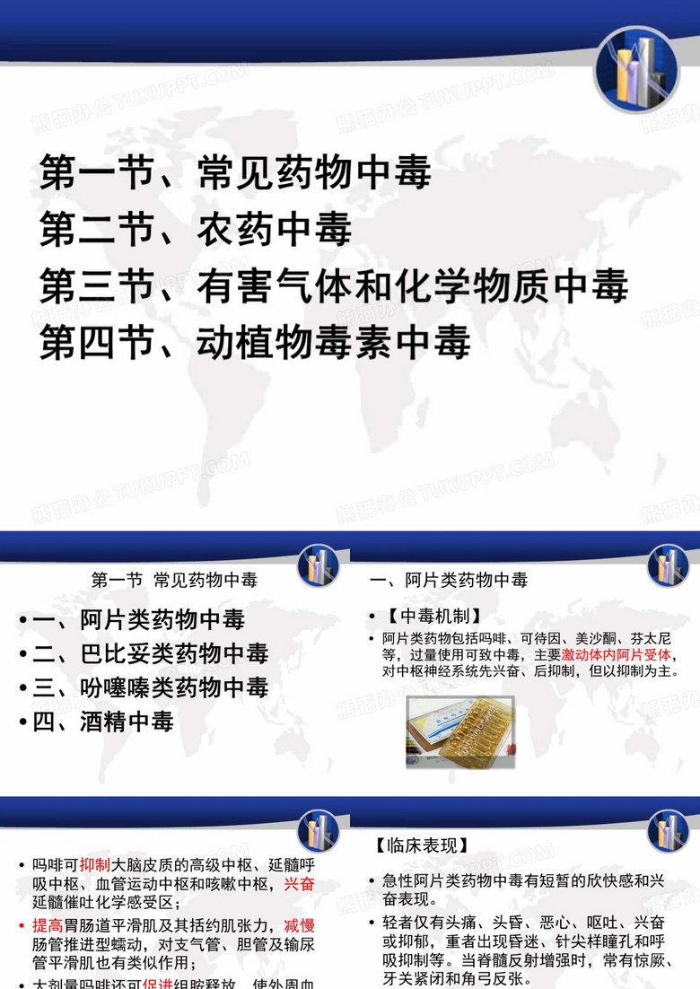 急性中毒的药物治疗