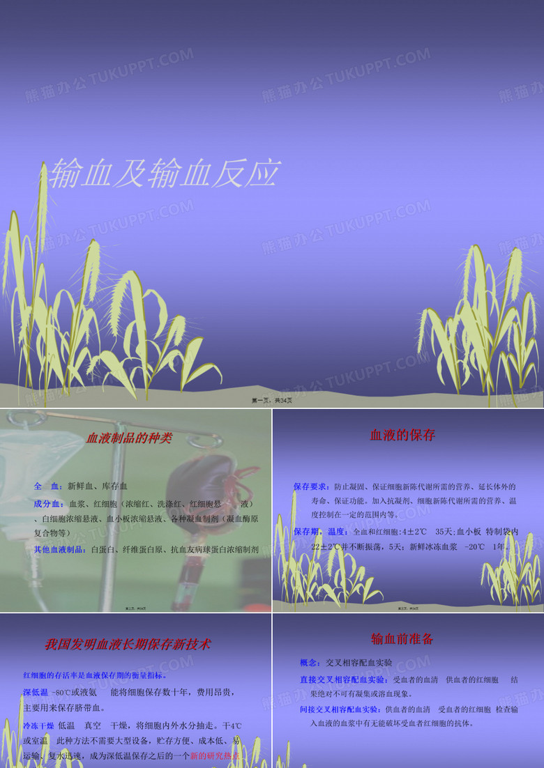 输血及输血反应