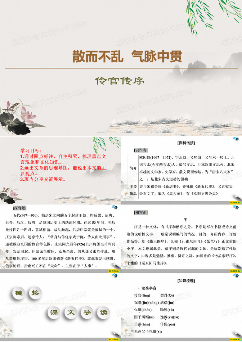 伶官传序