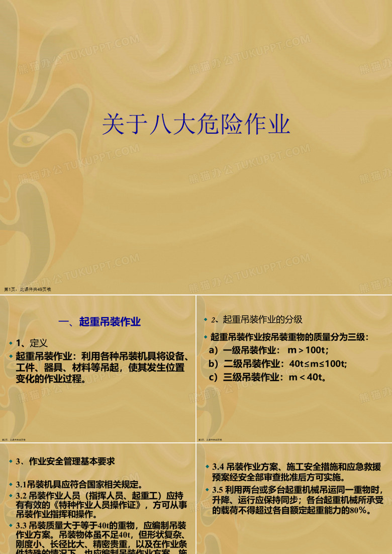 八大危险作业