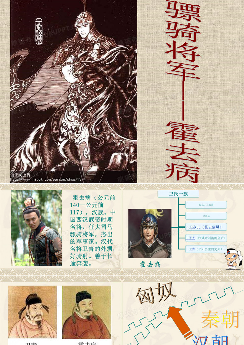 骠骑将军霍去病