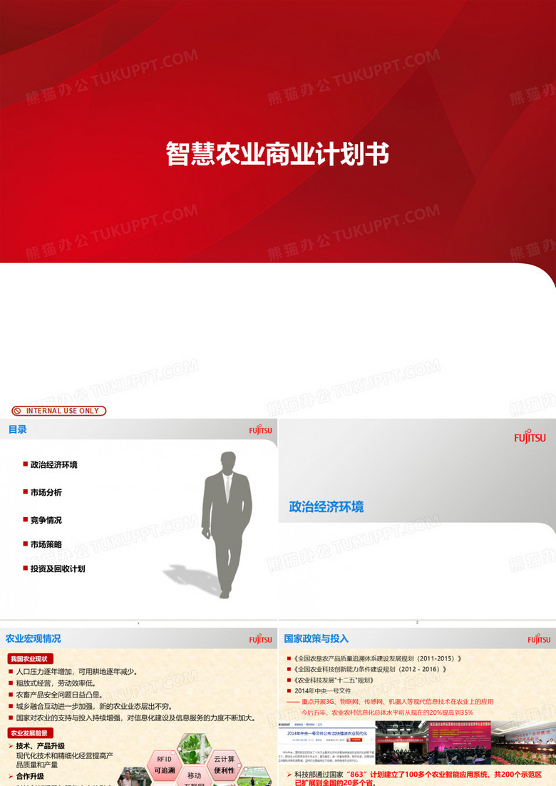 互联网+农业 智能智慧农业商业计划书