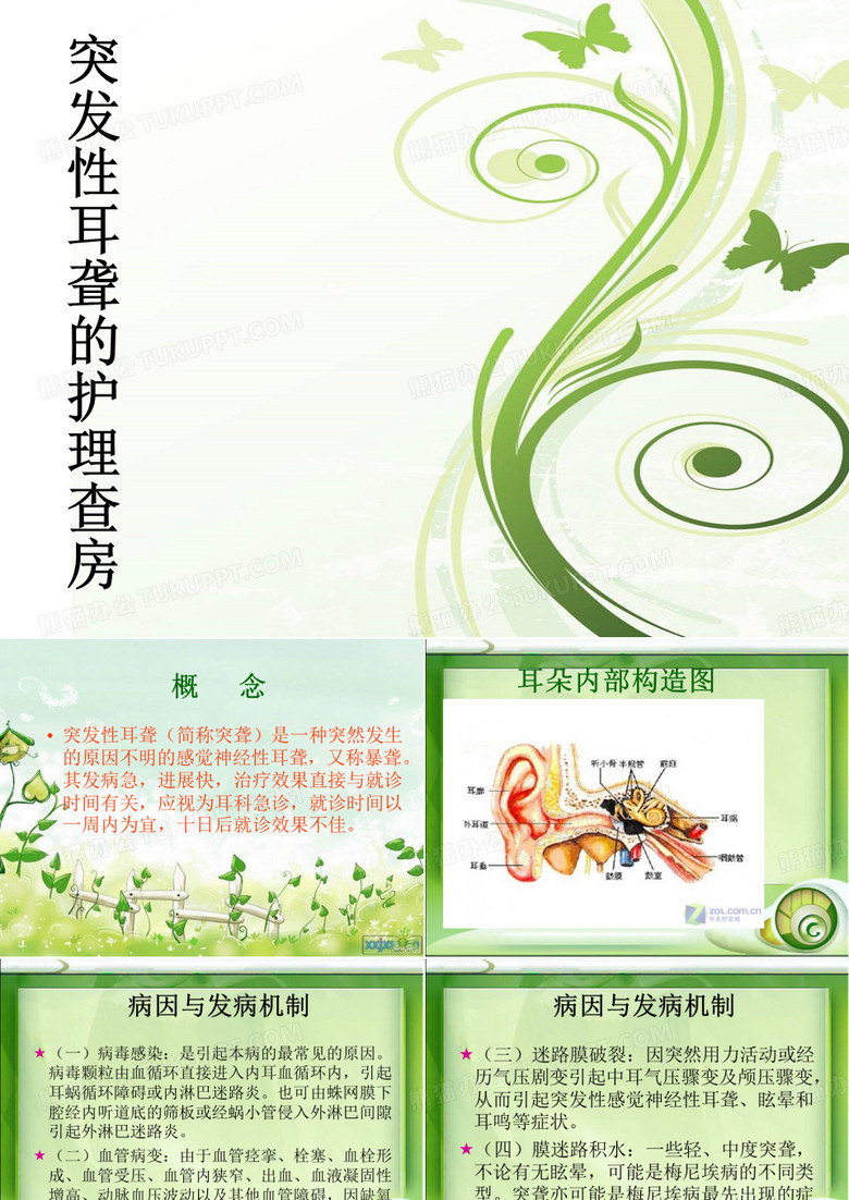 突发性耳聋护理查房