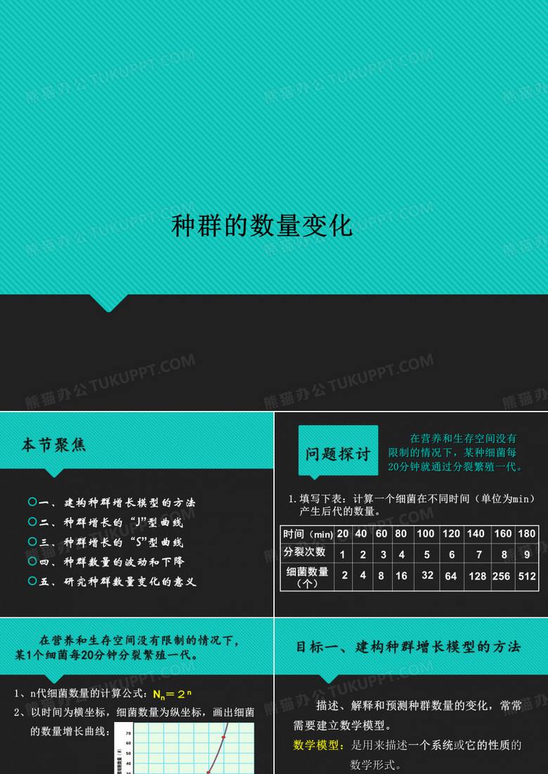 种群的数量变化