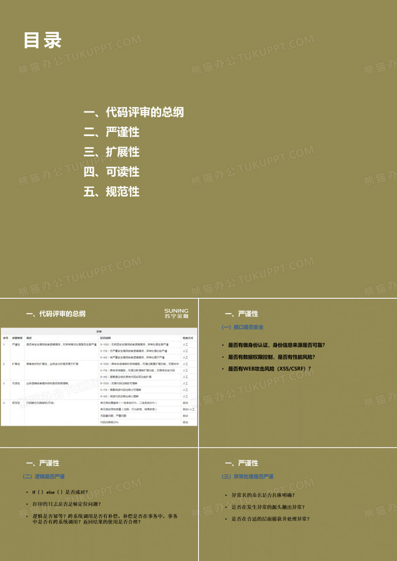 代码评审十条要点