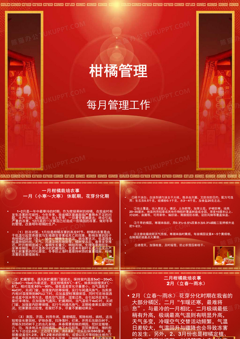 柑橘管理