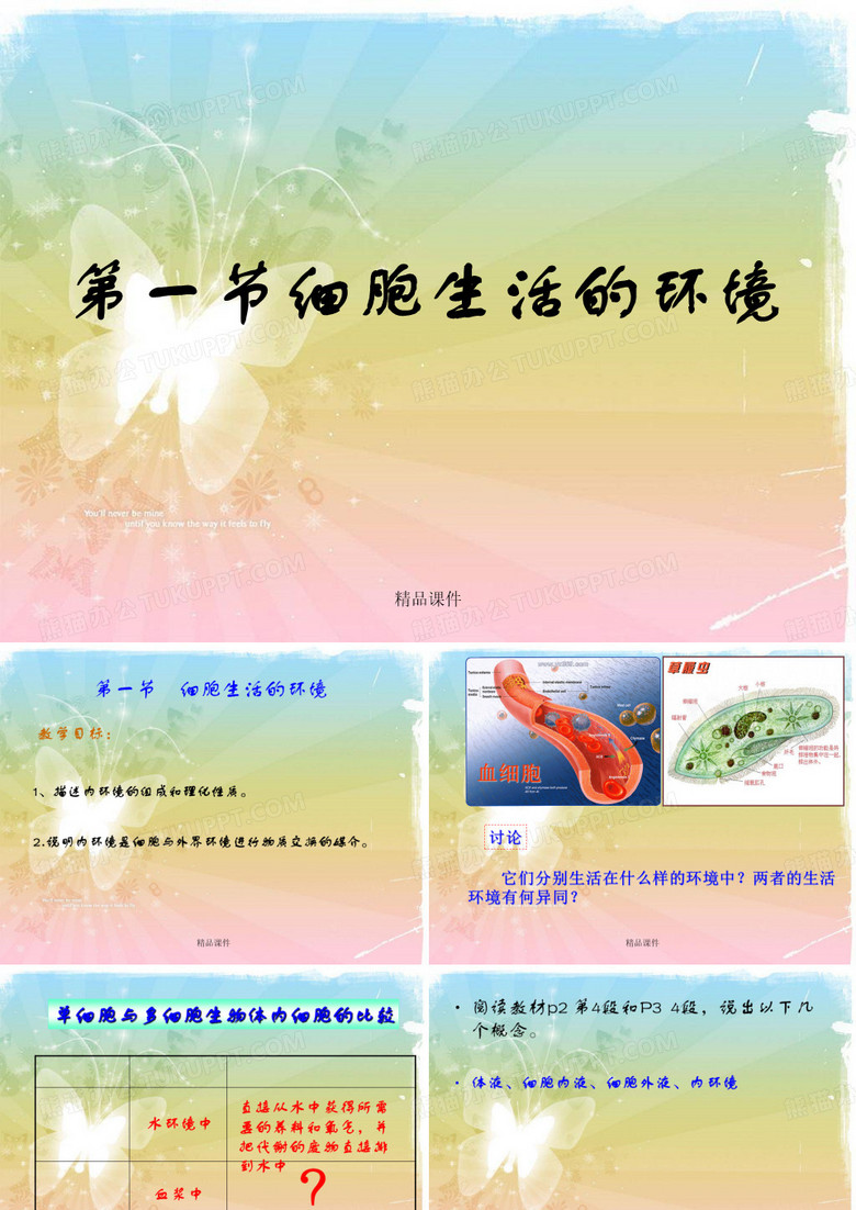 细胞生活的环境_