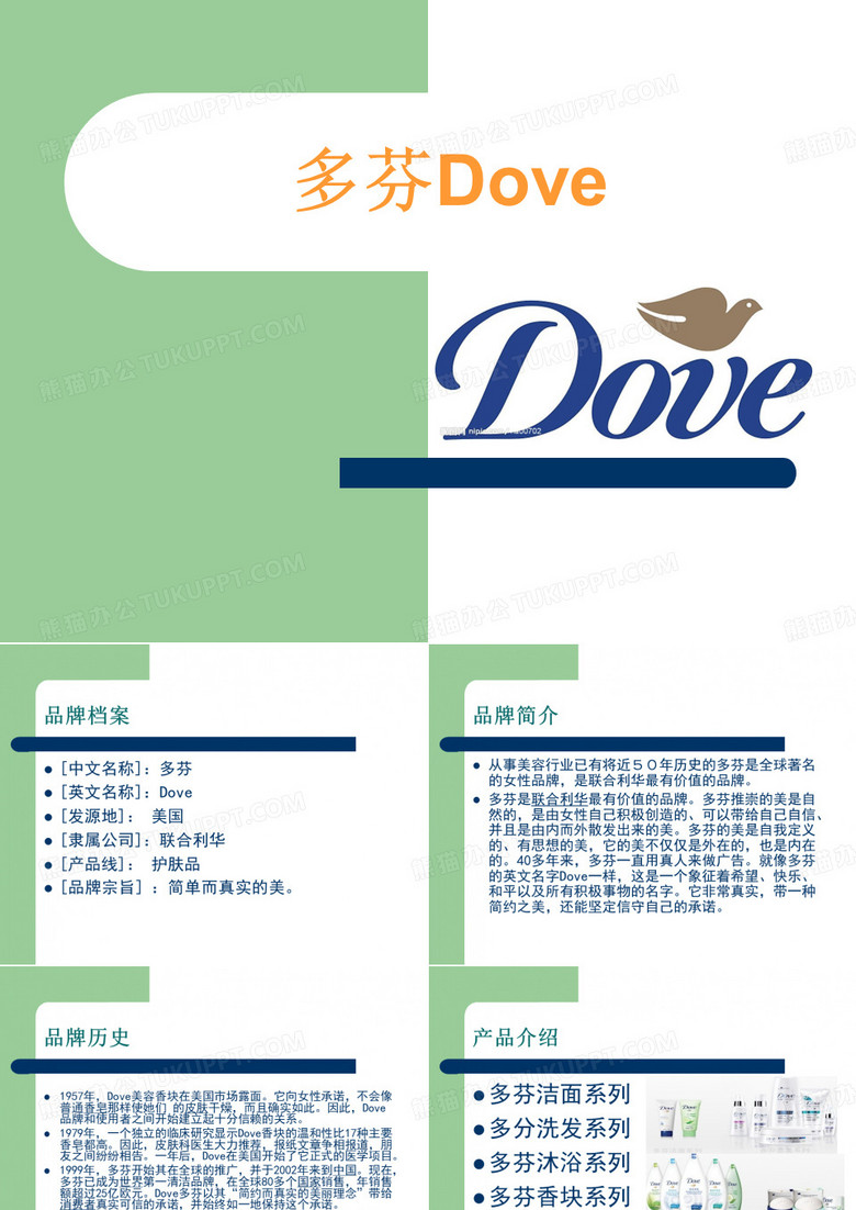多芬Dove 广告介绍