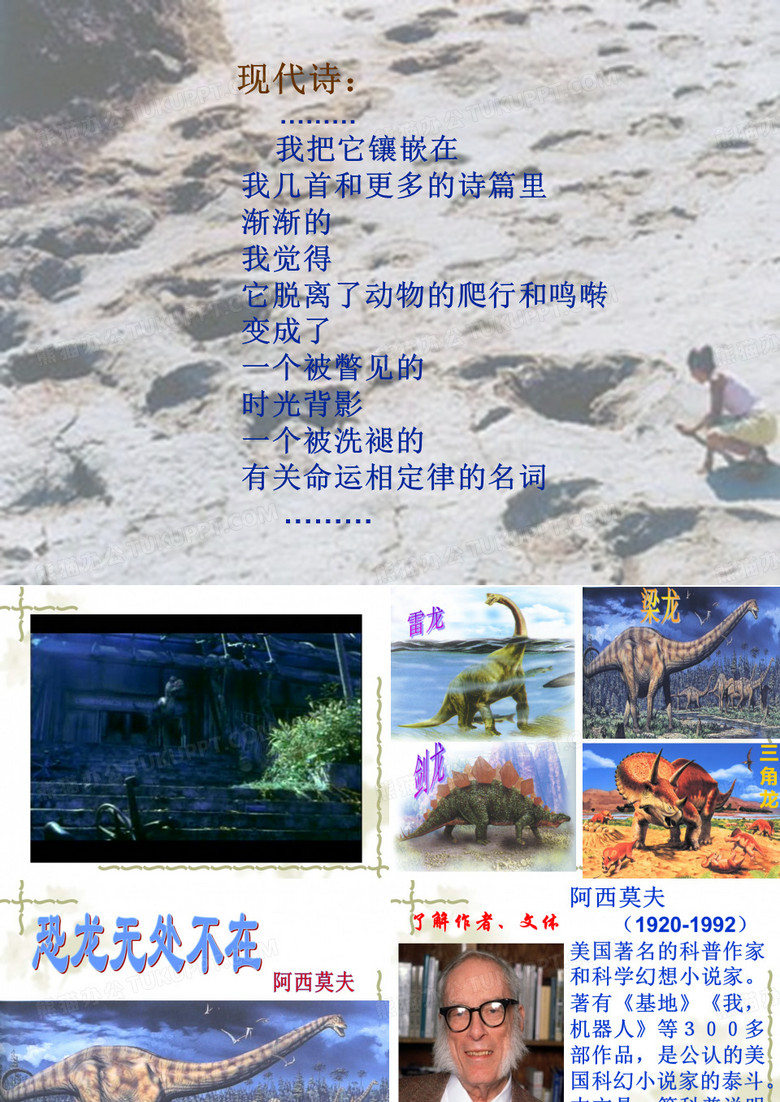 语文恐龙无处不在