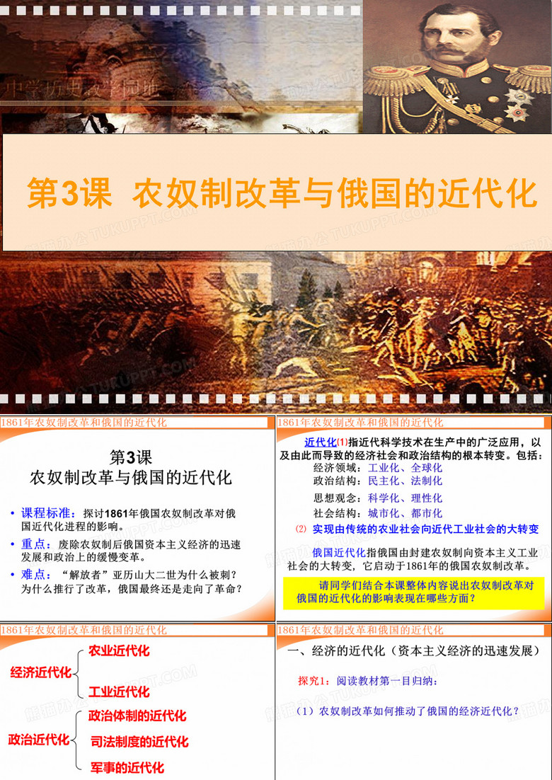 农奴制改革和俄国近代化